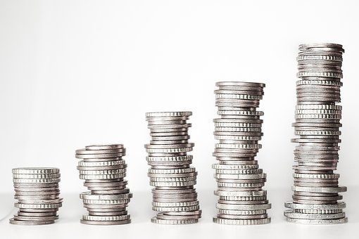 Money, Coins, Stack, Stacked Coins